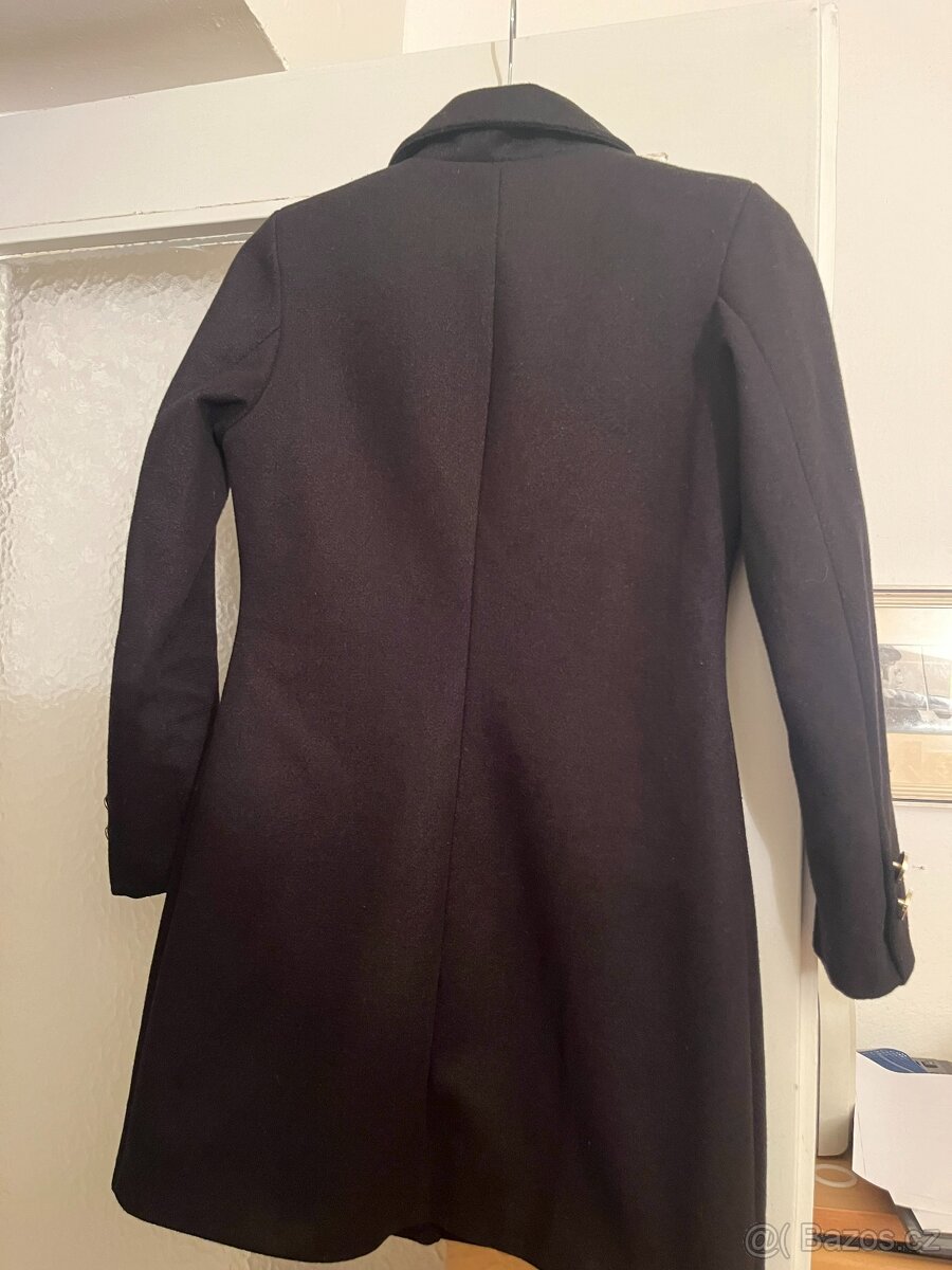 Dámský kabát černý vel. S-M - 3