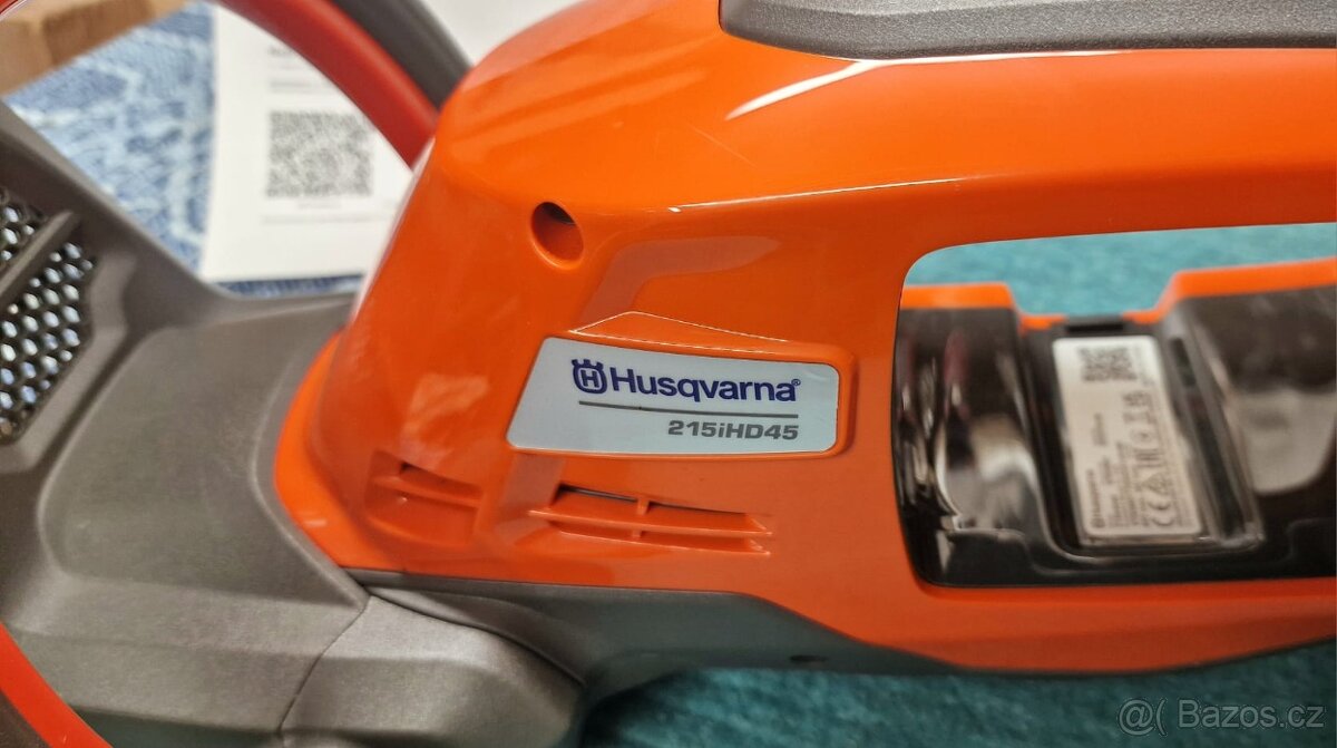 Prodávám aku plotostřih Husqvarna 215i HD45 (solo) - 3