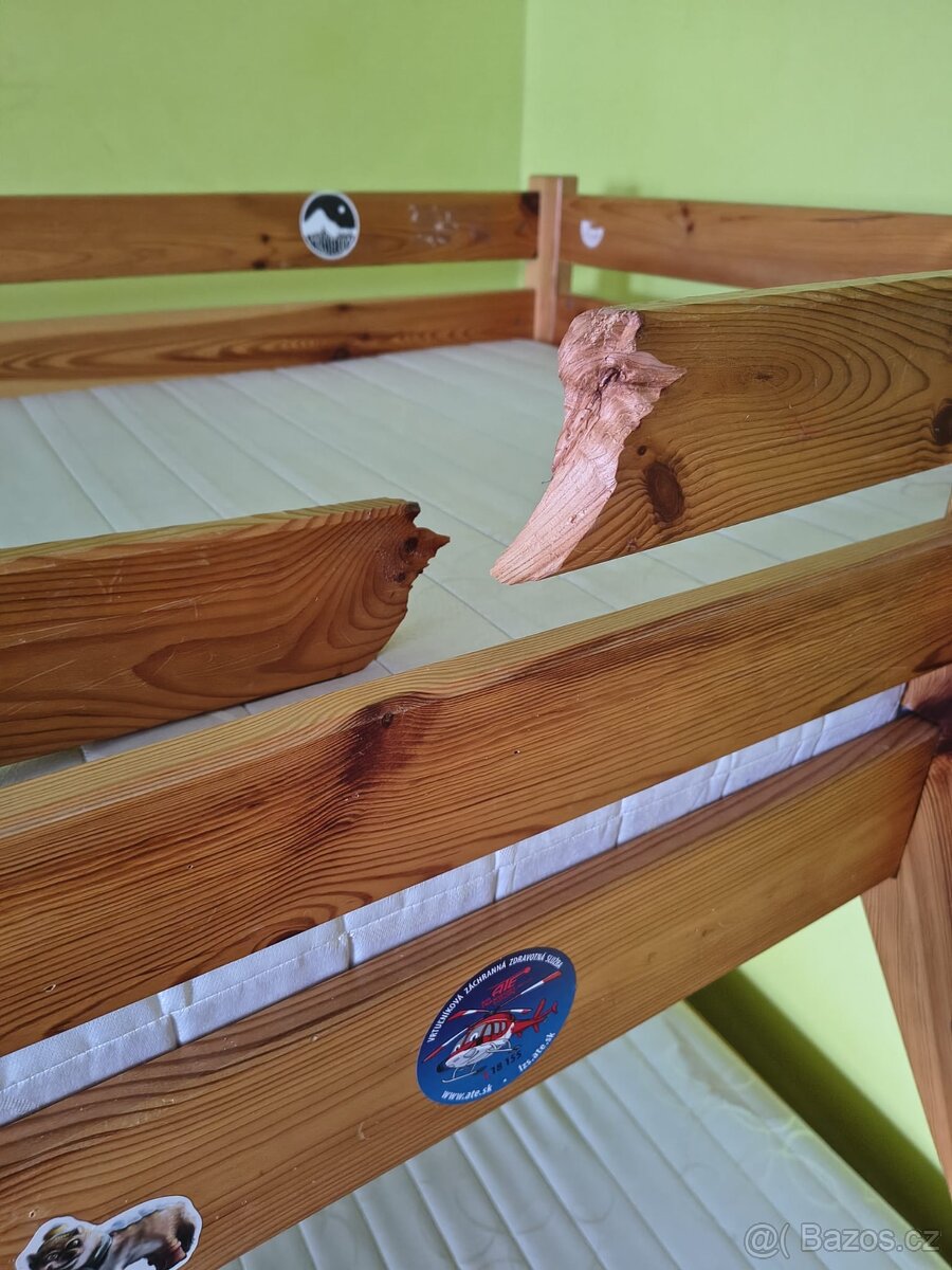 Patrová postel vč. matrací - 3