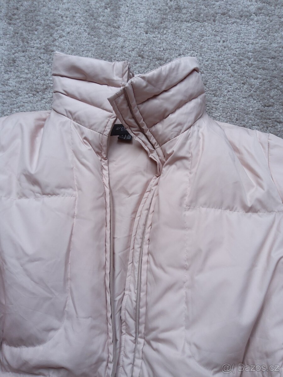 Starorůžová péřová bunda - 3