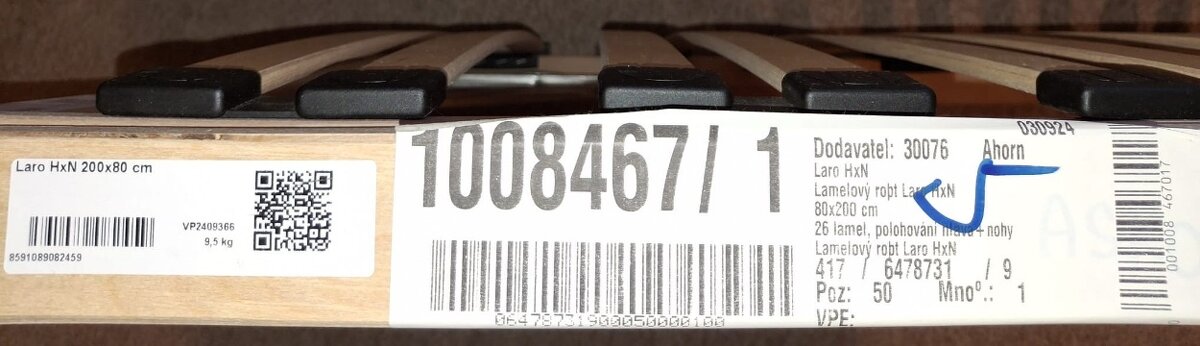 Rošt polohovací - 3