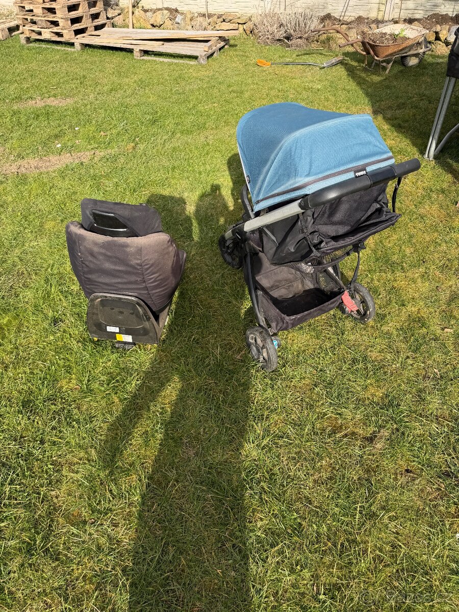 Kočarek thule a autosedačka - 3