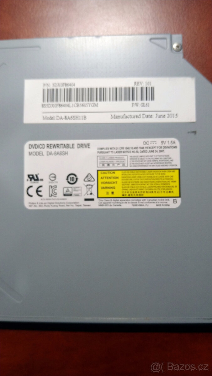 DVD-RW mechanika pro Notebook - 3