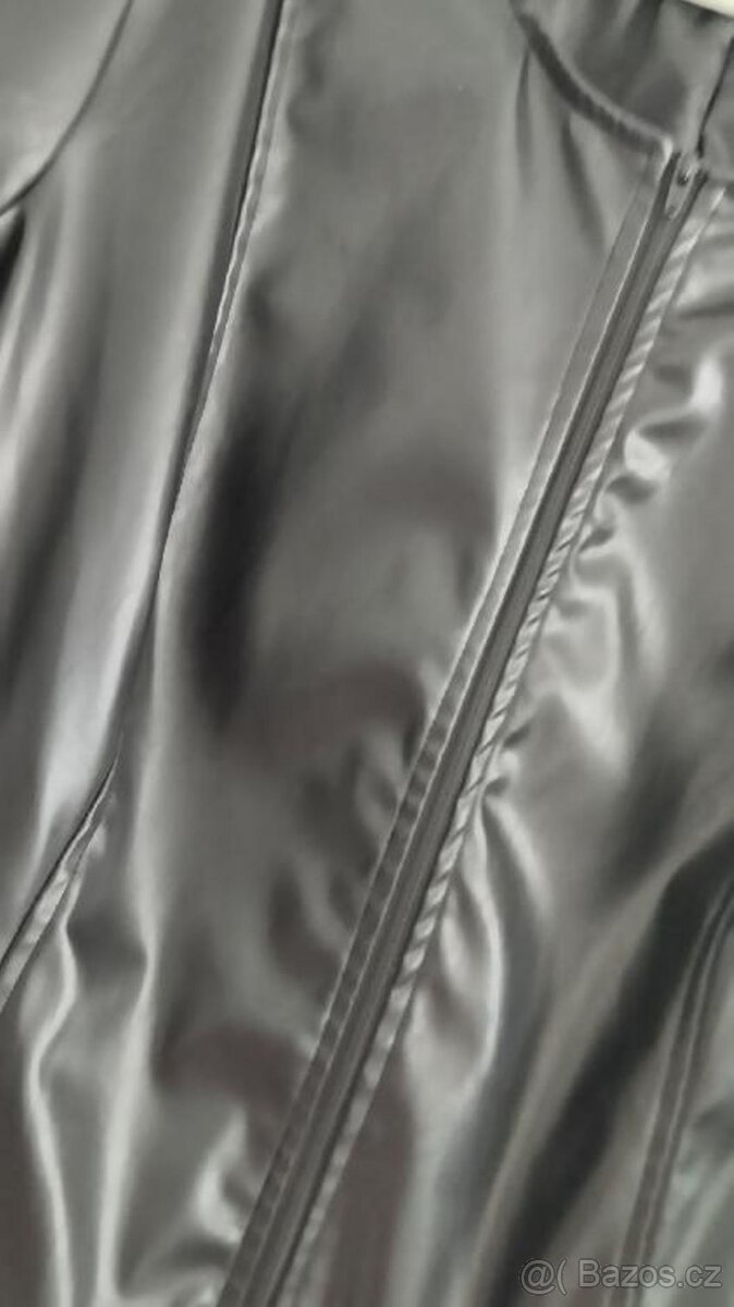 DÁMSKÁ KOŽENKOVÁ BUNDA vel.52/4xl - 3