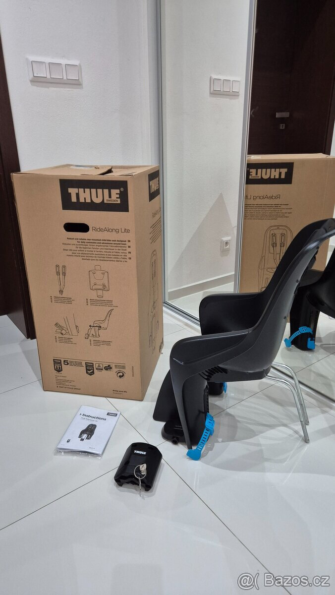 THULE cyklosedačka RideAlogn Lite - zánovní stav - 3