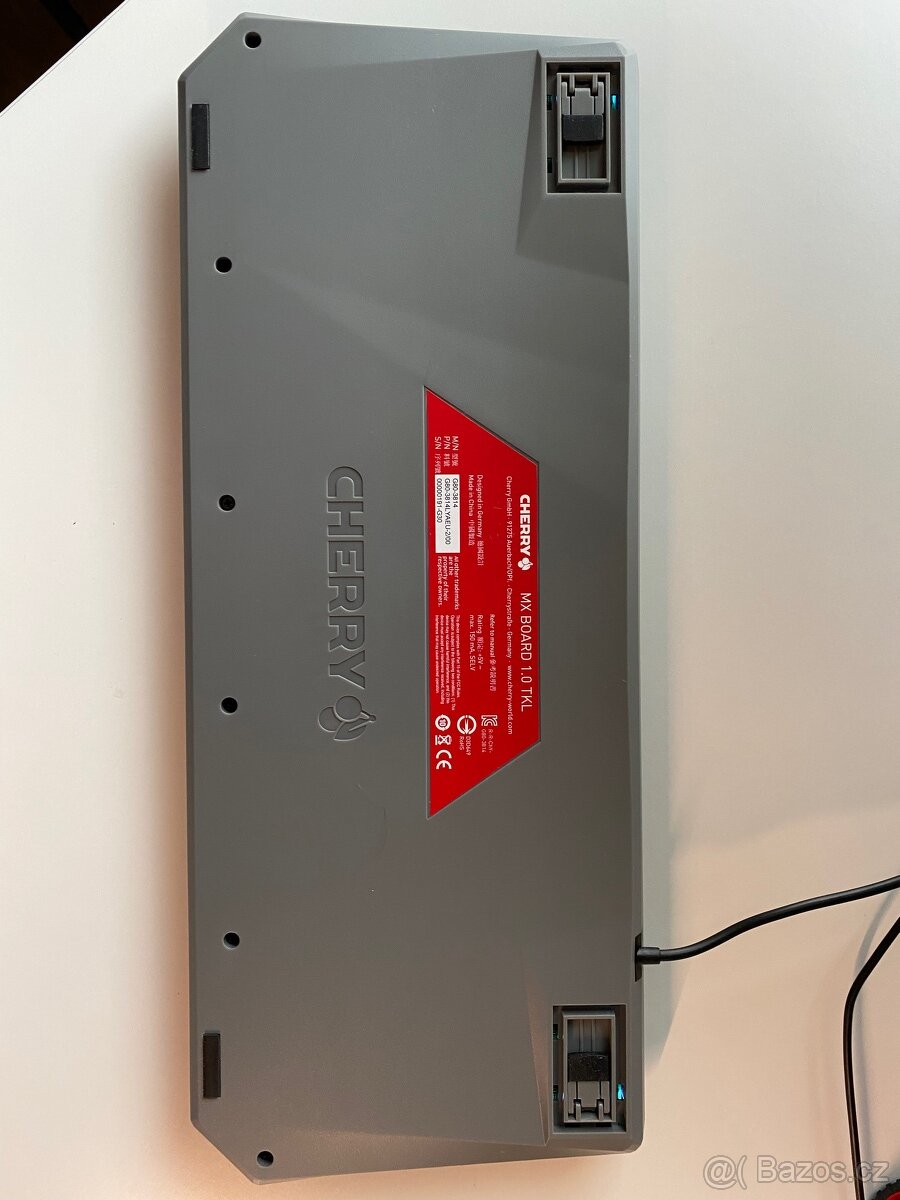 Mechanické klávesnice CHERRY MX Board 1.0 TKL RGB RED - 3