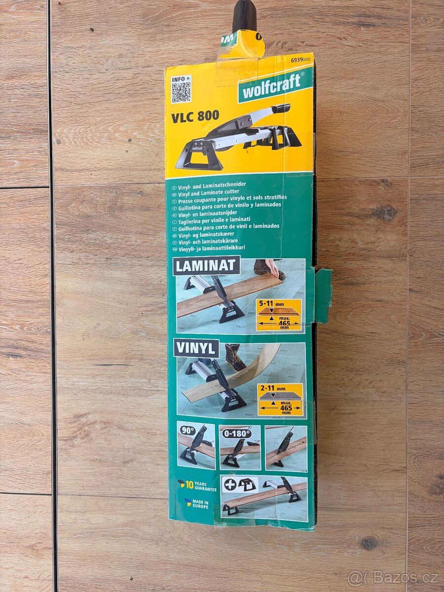Wolfcraft řezačka vinylu a laminátu VLC 800 a příslušenství - 3