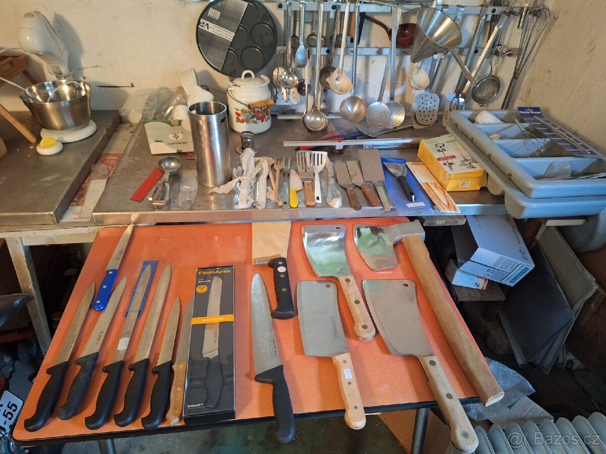 Kuchařské a řeznické profi nože a sekáčky,sekyra - 3