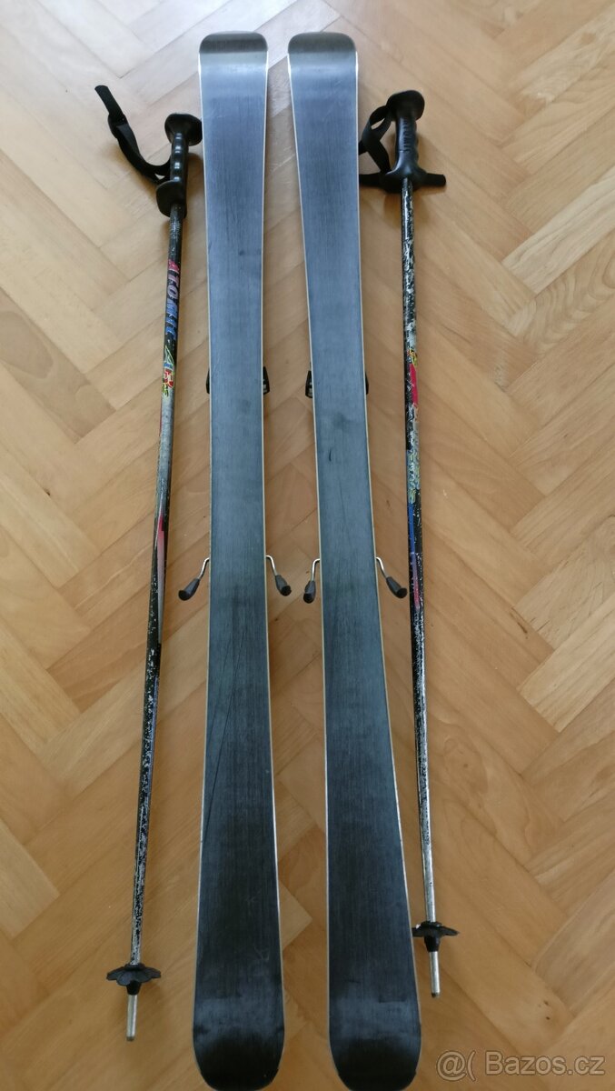 Prodám sjezdové lyže 140 cm - 3