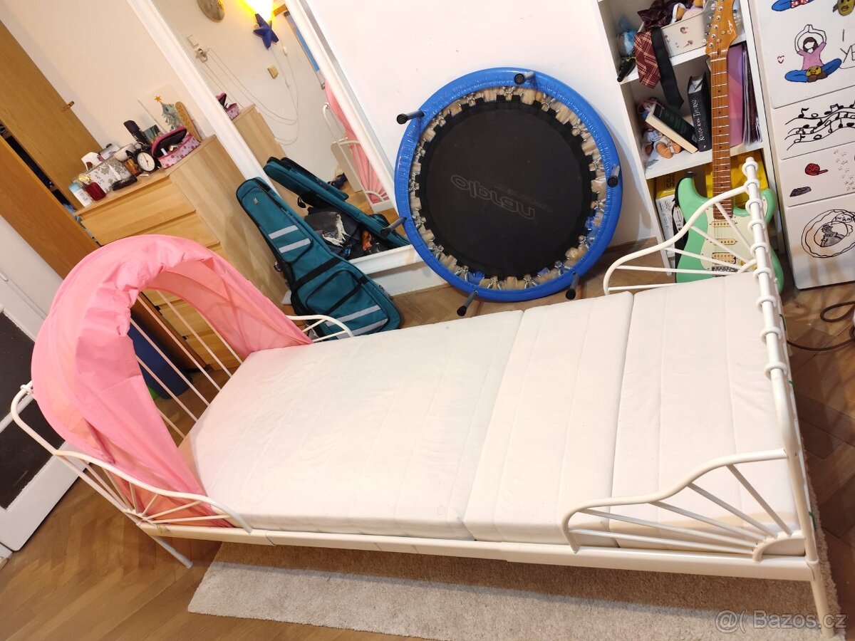 Dětska rostuci postel IKEA+rošt+matrac INNERLIG - 3