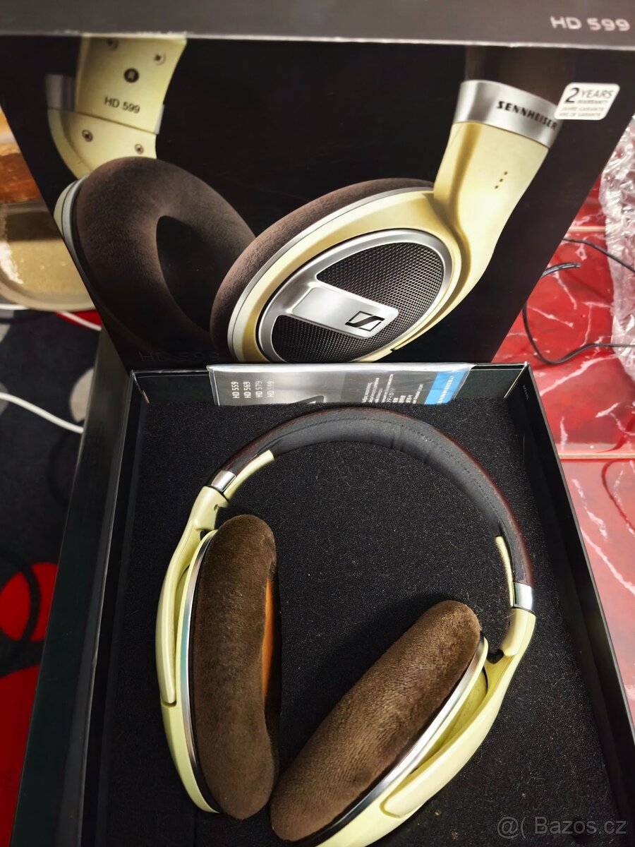 Sennheiser HD 599 sluchátka béžová - 3