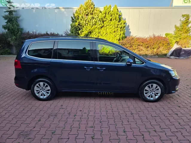VW Sharan 2.0TDI 103kW, DSG, 7.míst, 2014, xenon, po servisu - 3