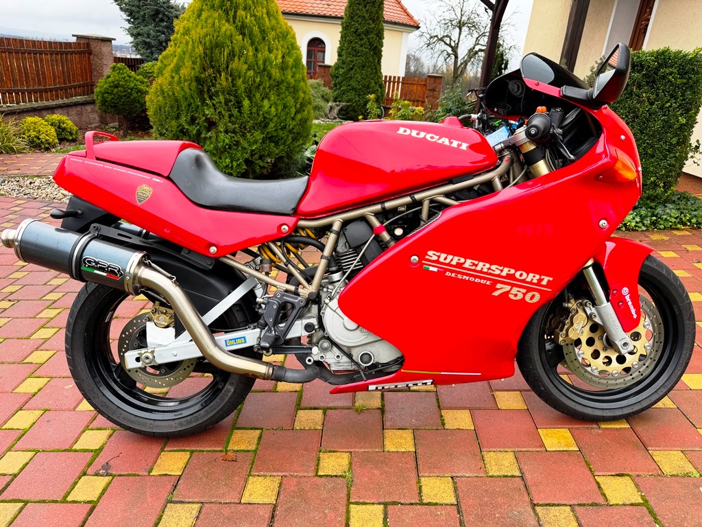 Ducati 750ss, plně funkční, serviska, GPR výfuky + origo - 3