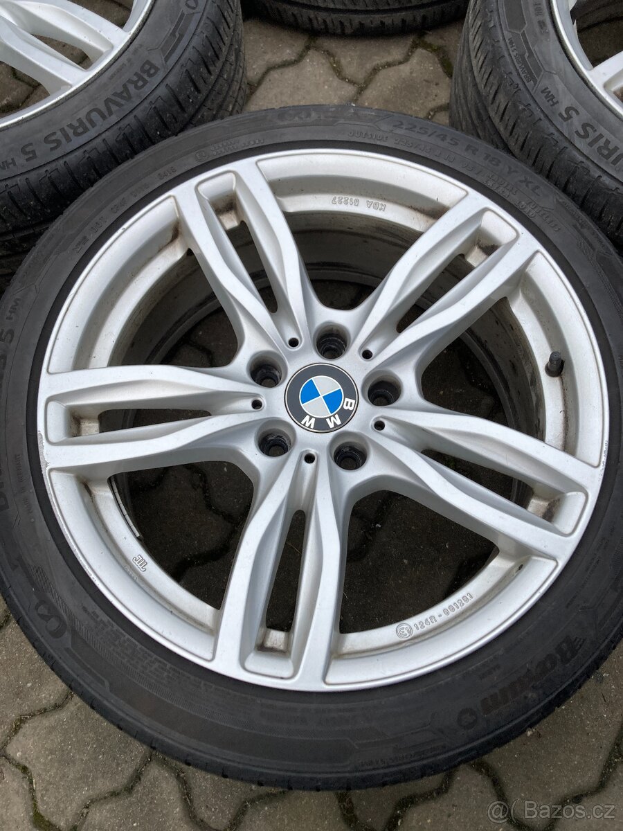 Sada alu kol z vozu BMW, rozteč 5x120, pneu letní - 3