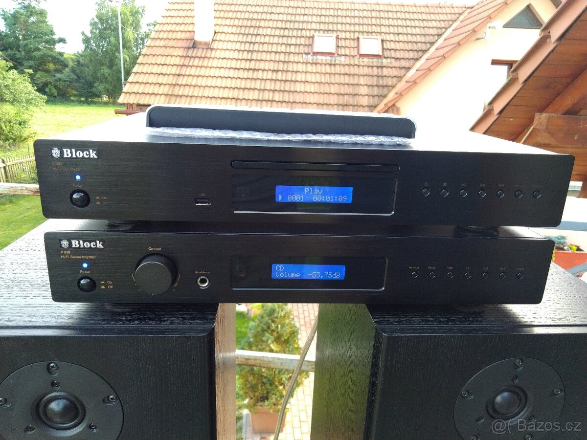 Block zesilovač a CD přehrávač - 3
