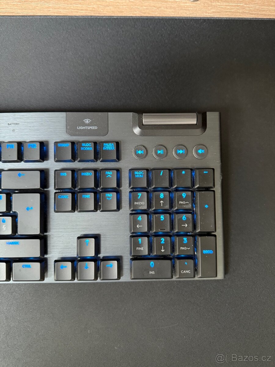 Logitech G915 LIGHTSPEED GL Tactile, černá - 3
