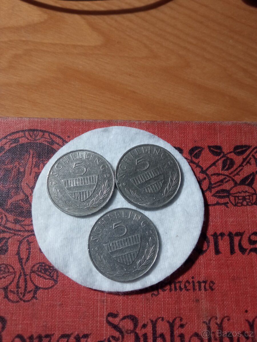 STARÉ 5 SCHILLINGY RAKOUSKO - 3