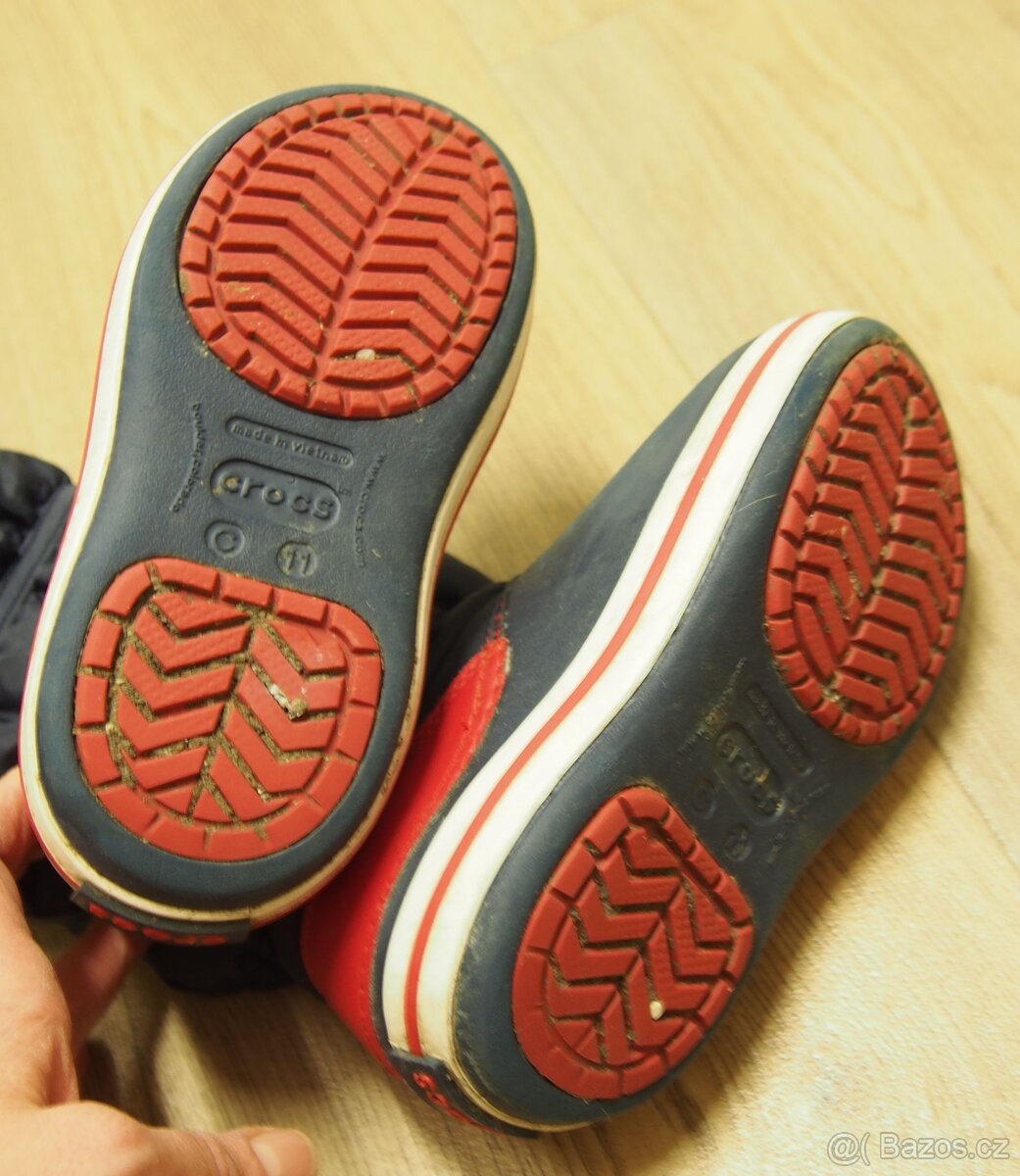 dětské zimní boty, sněhule Crocs vel.28/29 - 3