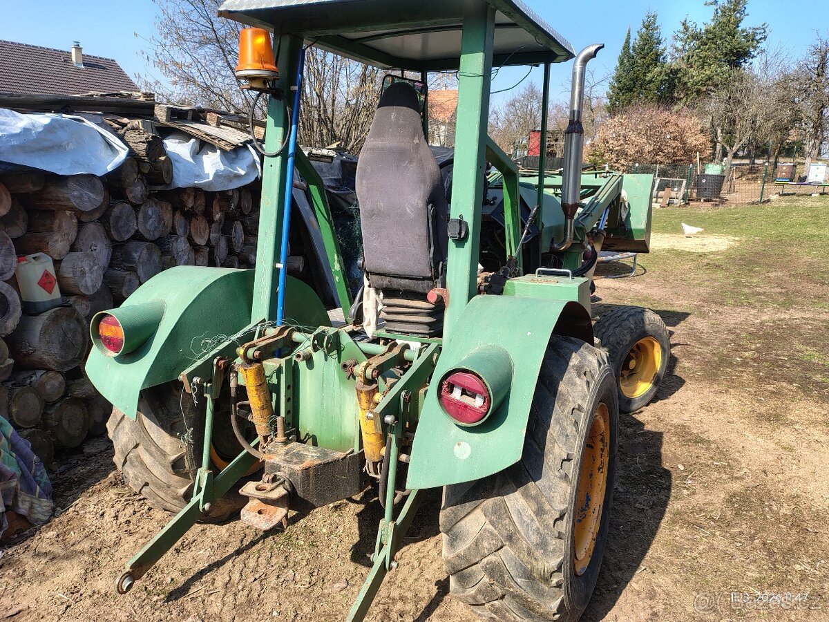 Traktor domácí výroby, hydraulika - 3