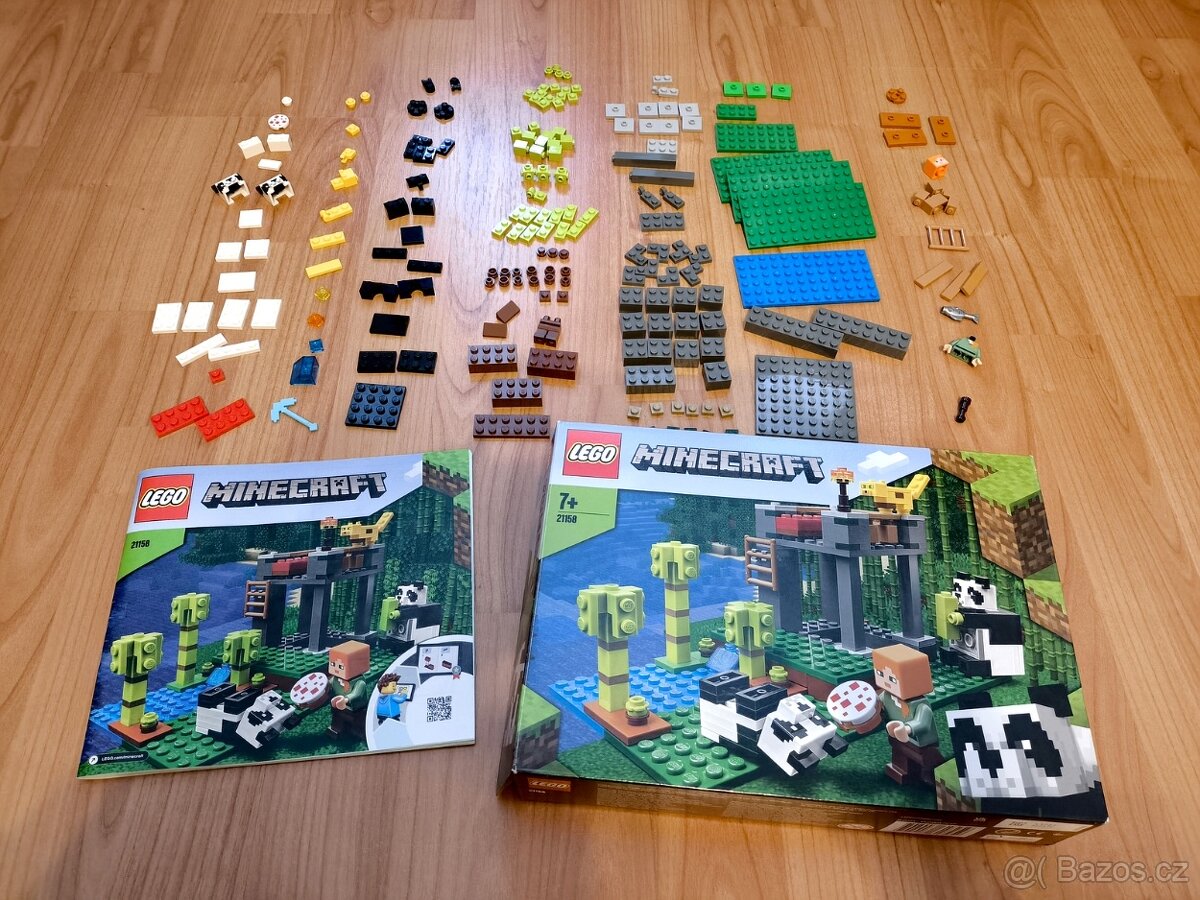 LEGO Minecraft Pandí školka 21158 použitý - 3
