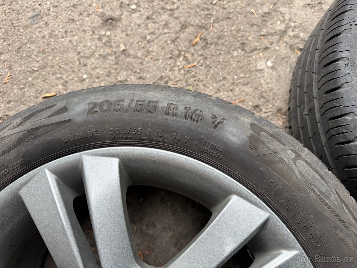 5x112r16 letní 205/55r16 - 3