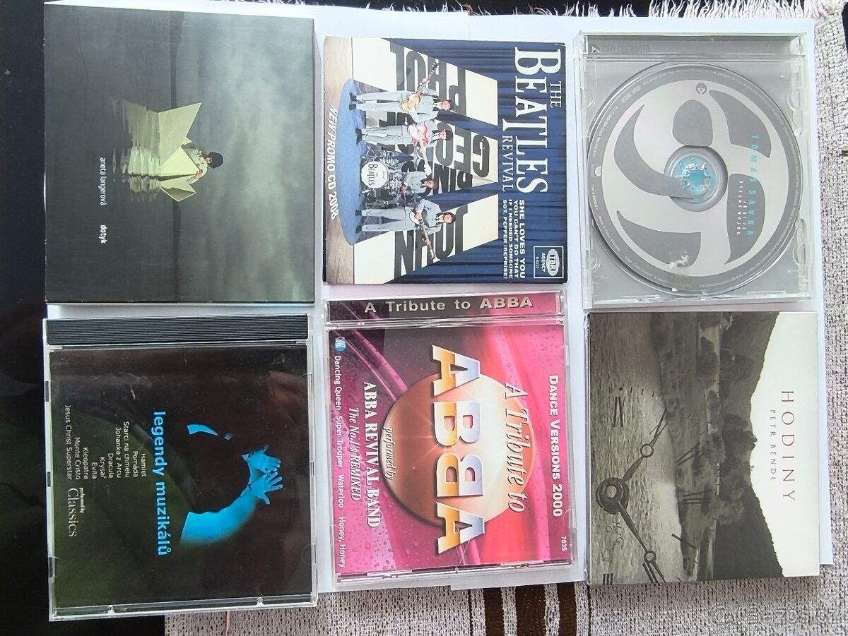 Nabįdka LP,, CD a MG kazet - 3