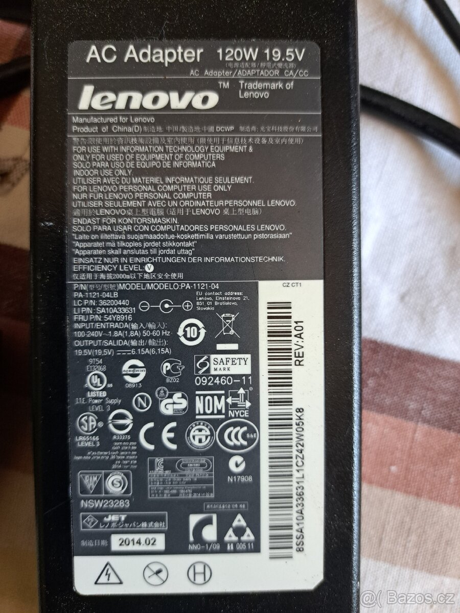 Zdroj LENOVO - 3