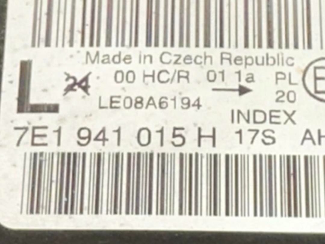Levý halogen světlo 7E1941015H VW Transporter T5 FL 2012 - 3