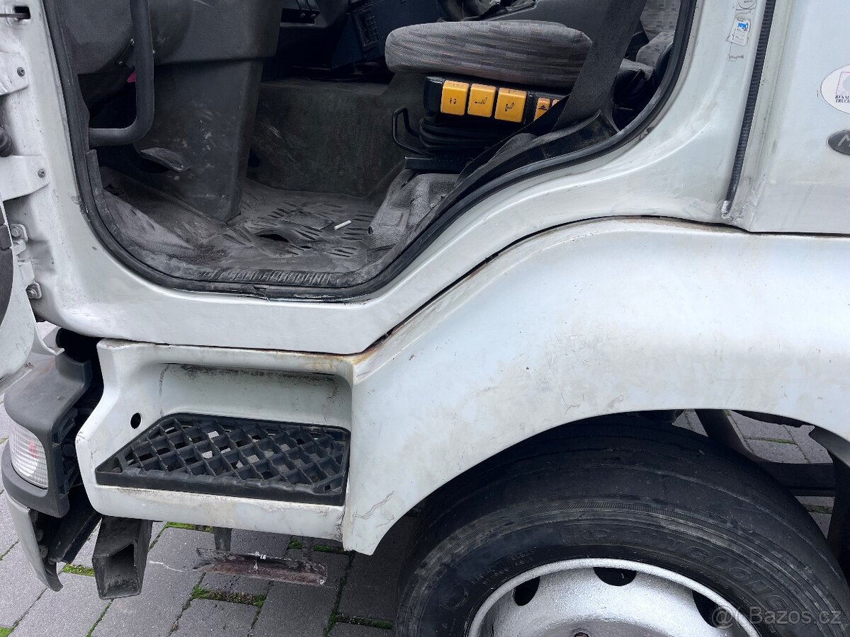 Renault midlum 12.180, hákový nosič kontejneru 1m, HR 2005 - 3