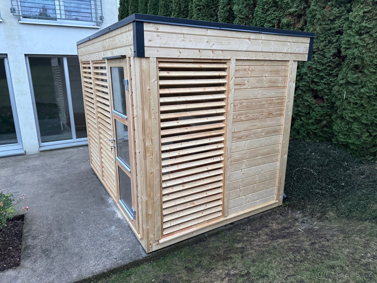 Moderní venkovní sauna - 3
