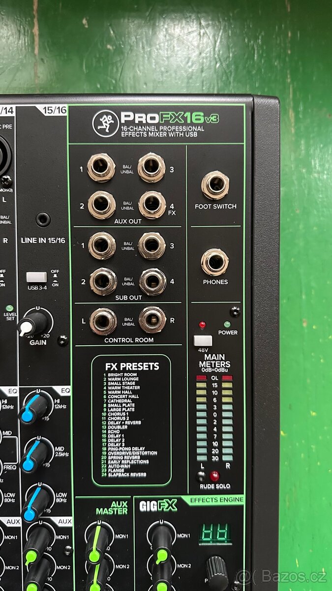ProFX16v3 mixážní pult - 3