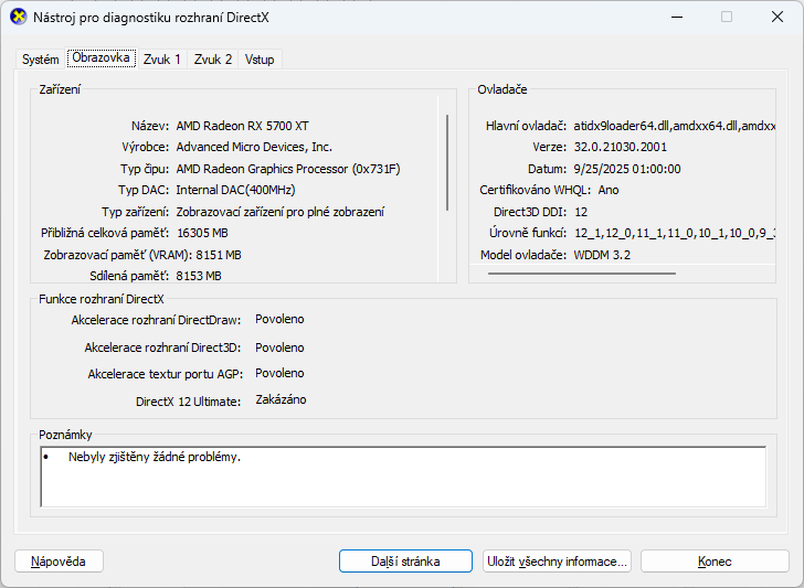 Herní počítač, RX5700 XT, Ryzen 5 3600 - 3