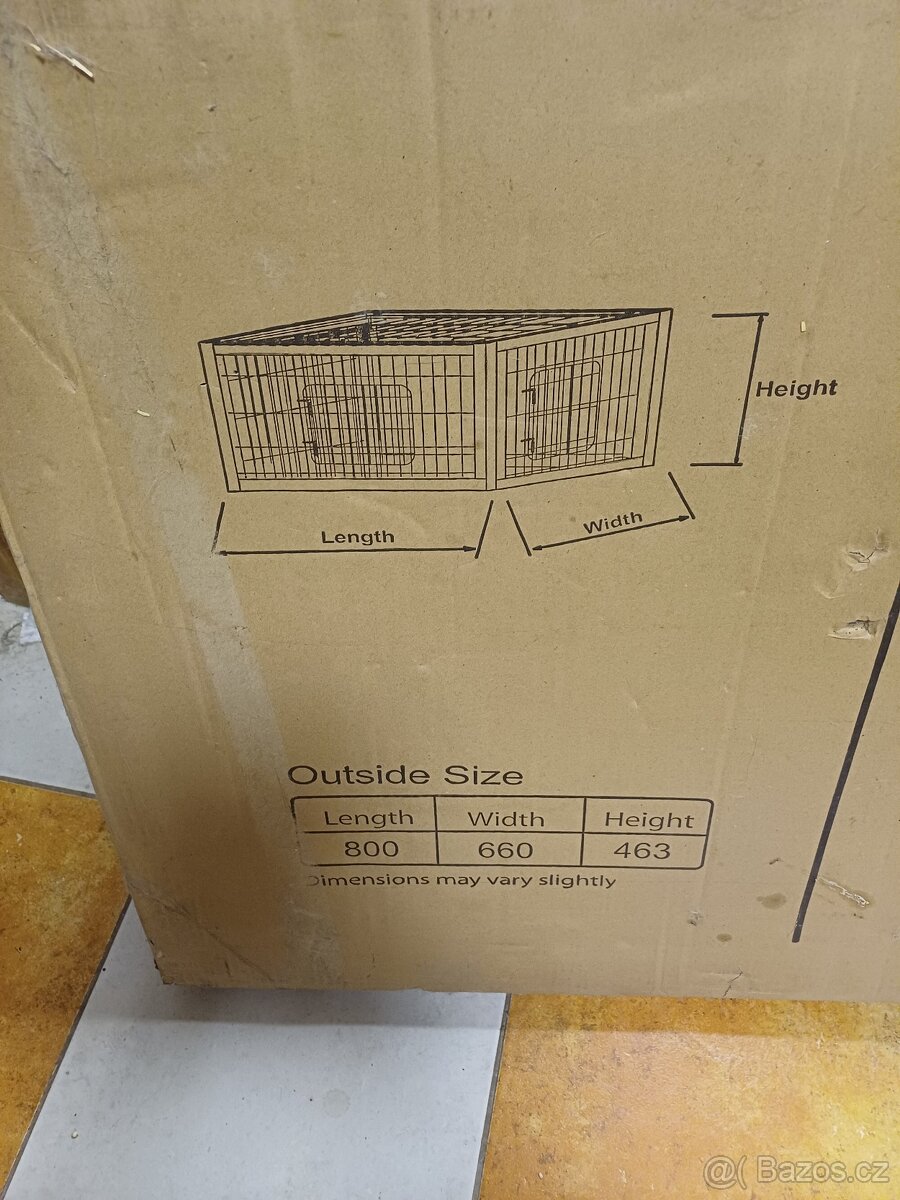 přenosný výběh pro malá zvířátka - 3