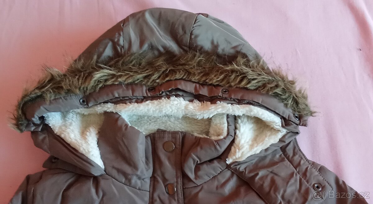 Dívčí zimní bunda ( vel. 170/176, věk 14-15 roků) - 3