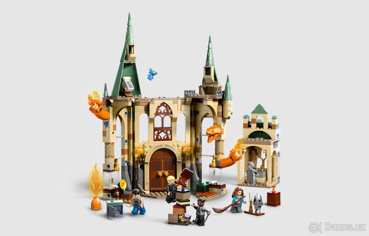 Harry Potter stavebnice 3 + figúrky - typ lego - nové - 3