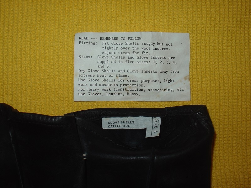 US Army rukavice celokožené NOVÉ (3) - 3