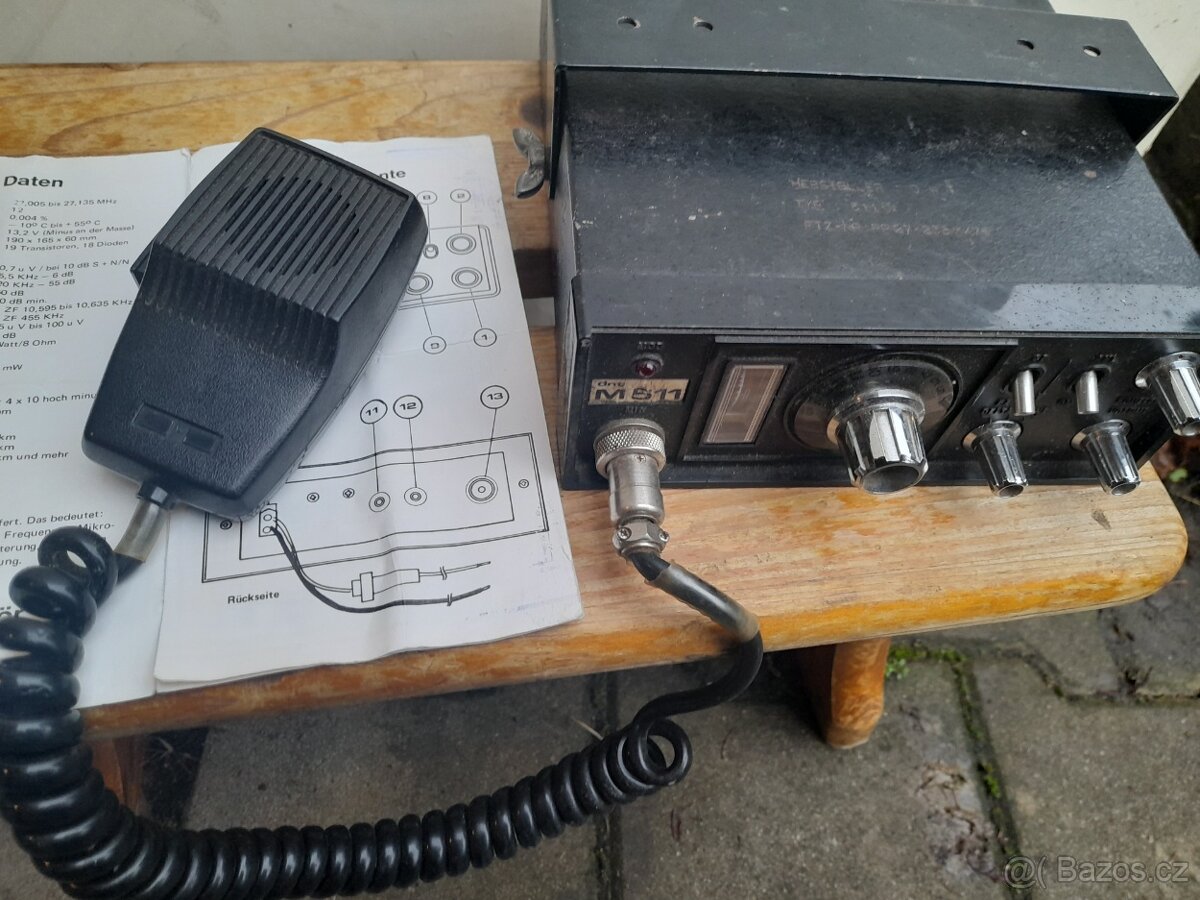 Vysílačka historická M511 Německo - 3