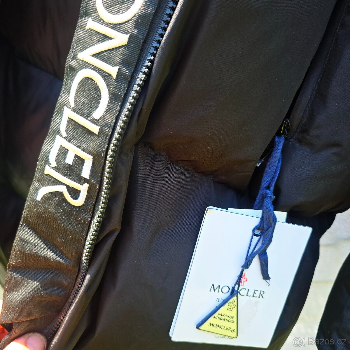 Nová luxusní péřová bunda MONCLER , orig 1x na sobě - 3