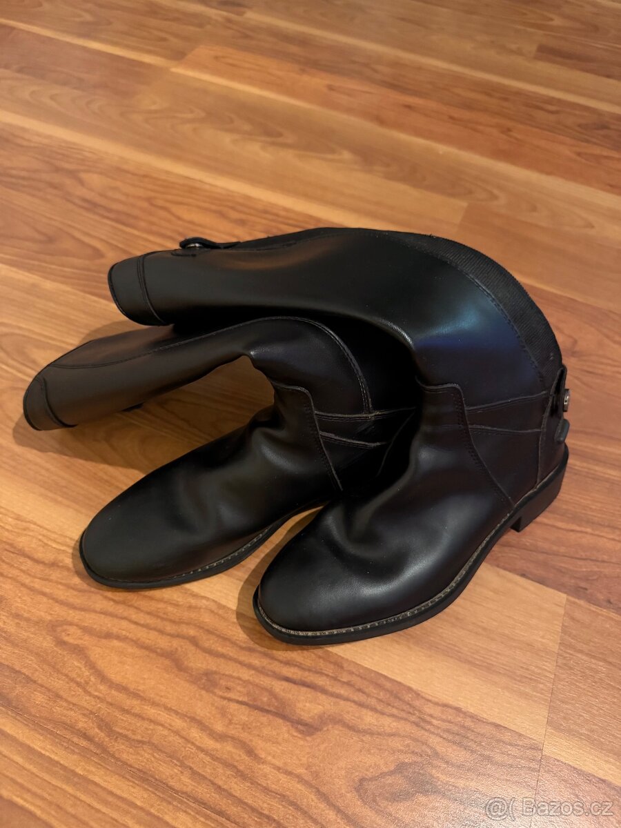 Vysoké jezdecké boty HKM vel.35 - 3