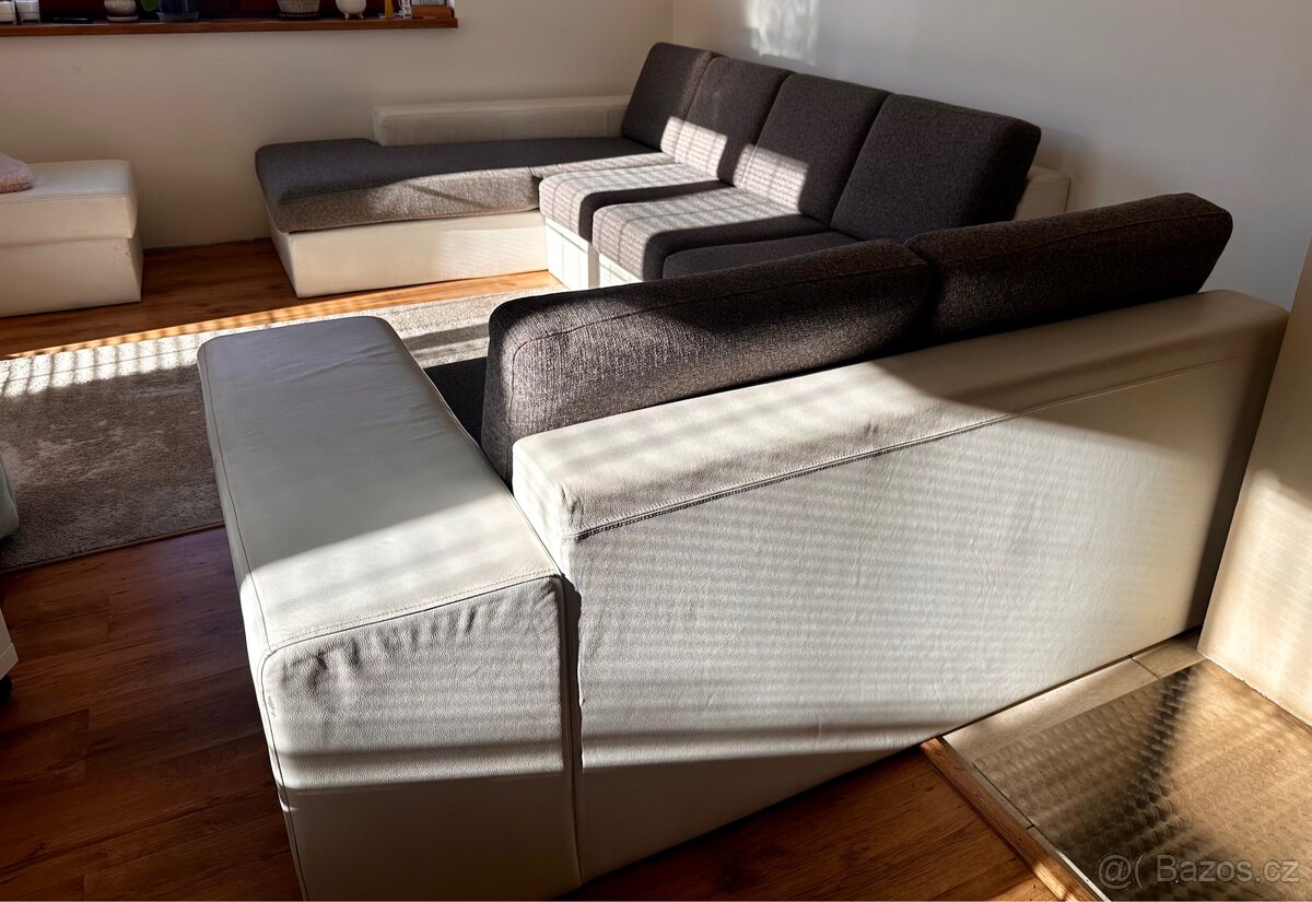 Kožená sedací souprava - 3