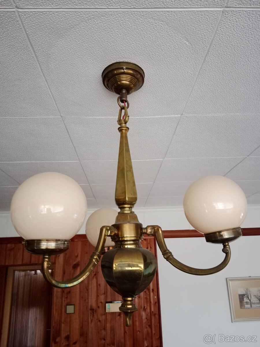 Lustr mosazný - 3