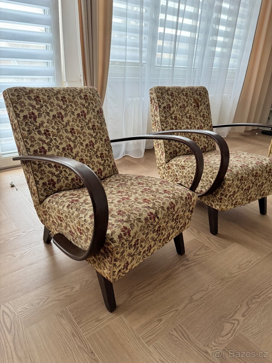 Křesla Halabala, zachovalý stav - 3