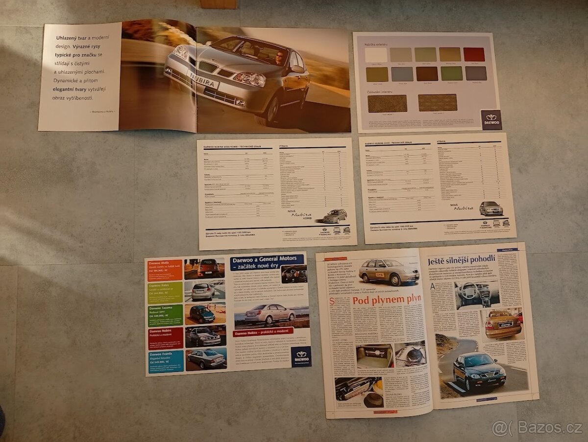 Daewoo Nubira - prospekty - doprava v ceně - 3