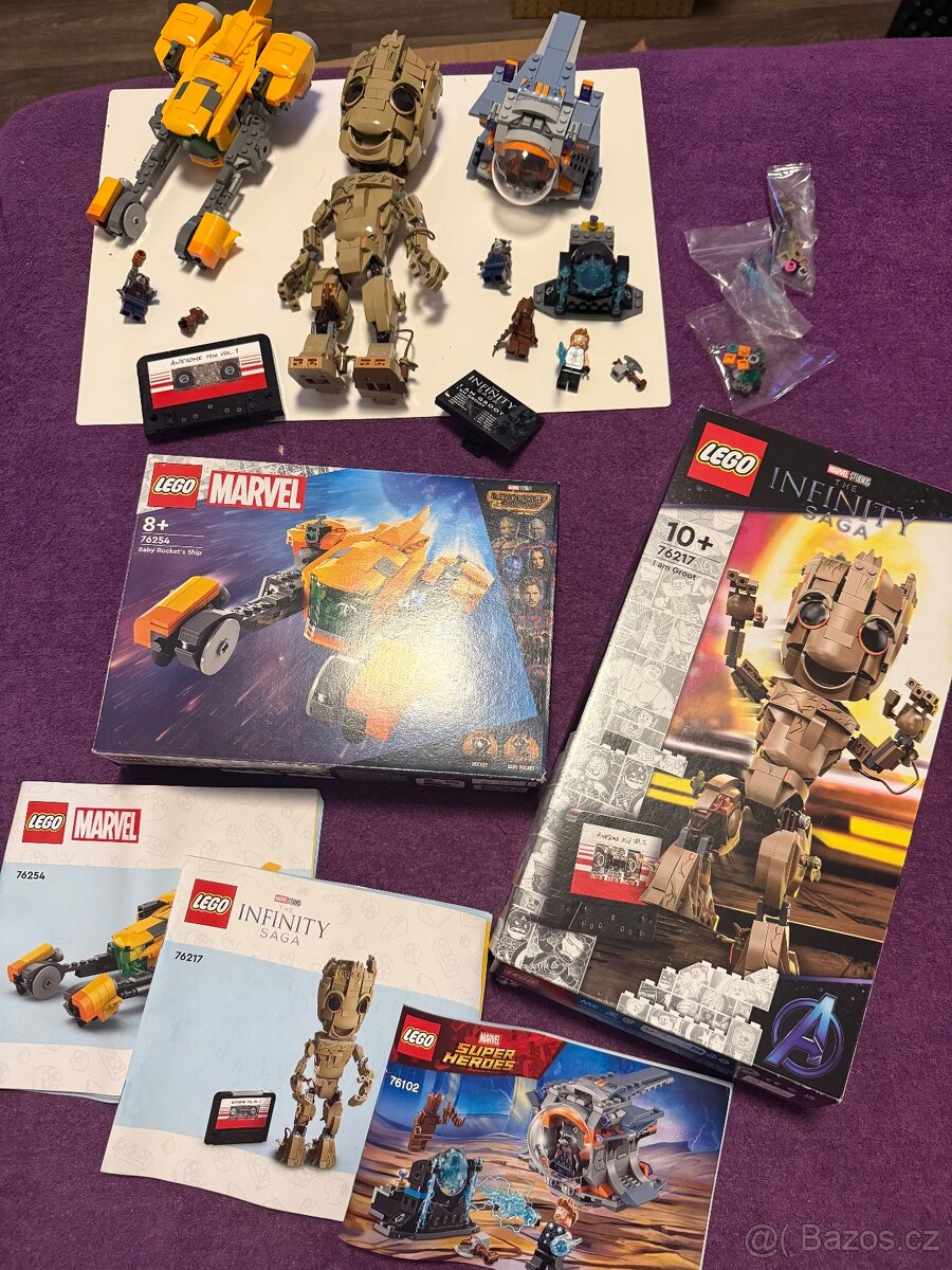 Lego Marvel 76254,76217 a 76102 - 3