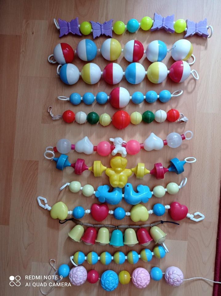 Retro řetěz na kočárek - 3