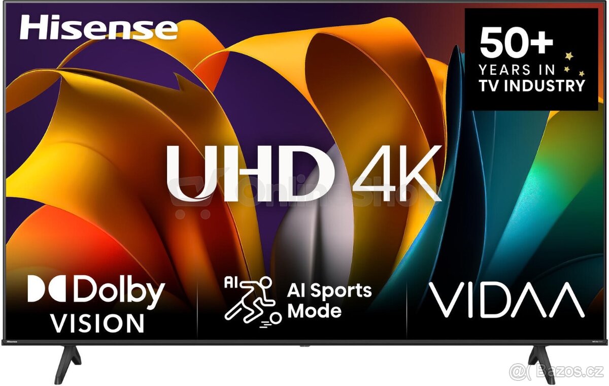 Nová smart televize Hisense 43A6N s zárukou - 3