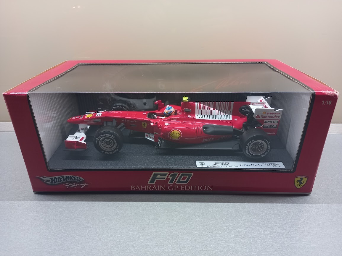 6x F1 FERRARI F10 F150 F2012 MASSA A ALONSO HOTWHEELS 1:18 - 3