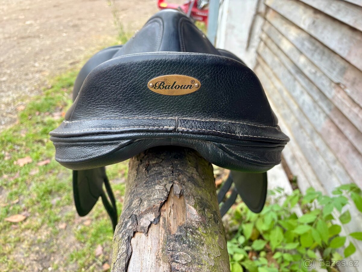 Drezurní sedlo Baloun - super stav, měnitelná komory - 3