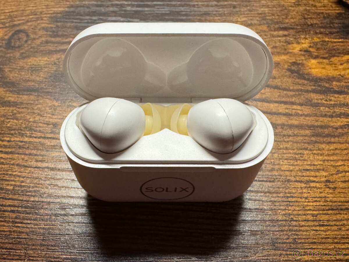 Bezdrátová BT sluchátka SOLIX SX-TWS1 s nabíjecím pouzdrem - 3