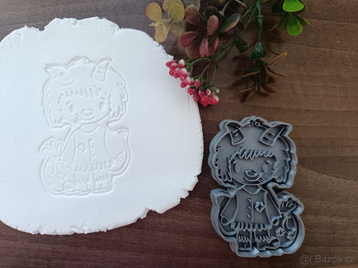 Vykrajovátka Mikuláš, anděl a čert - 3